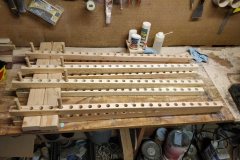 Wooden bar clamps